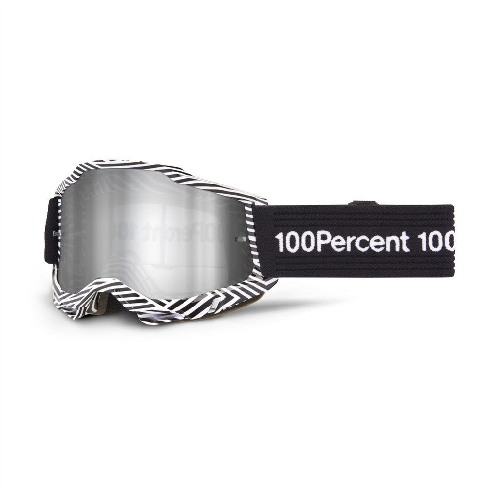 100% Accuri 2 Adult MX Goggles - Samba - Silver Mirror Lens