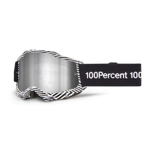 100% Accuri 2 Adult MX Goggles - Samba - Silver Mirror Lens