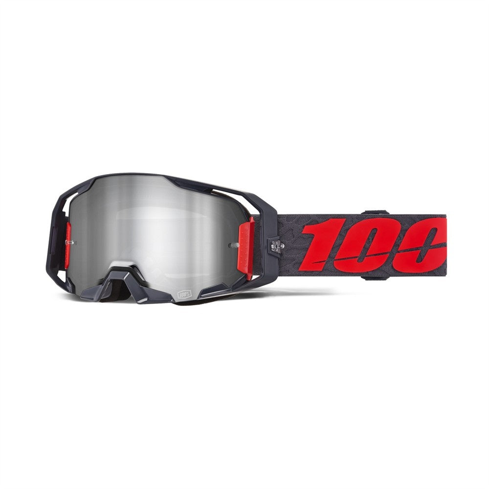 100% ARmatic Adult MX Goggles - Turo - Silver Mirror Lens