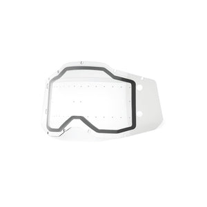 100% Racecraft 2 / Accuri 2 / Strata 2 Forecast Goggle Lens - Dual Layer - Clear