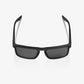 100% Renshaw Soft Tact Black Sunglasses - Smoke Lens
