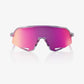 100% Slendale Tokyo Night Sunglasses - Purple Mirror Lens