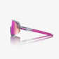 100% Slendale Tokyo Night Sunglasses - Purple Mirror Lens