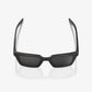 100% Erba Soft Tact Black Sunglasses - Smoke Lens