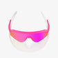 100% Slendale SL Satin Pitaya Sunglasses - HiPER Vital Pink Mirror Lens