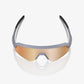 100% Slendale SL Soft Tact Grey Sunglasses - HiPER Copper Mirror Lens