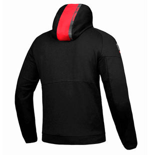 Ixon Touchdown Motorcycle Hoodie - Black Red