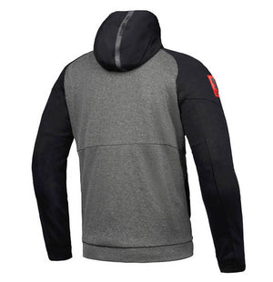 Ixon Touchdown Motorcycle Hoodie - Black Anthracite