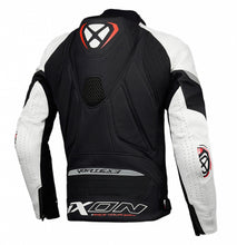 Load image into Gallery viewer, Ixon Vortex 3 Leather Sports Jacket - Black/White
