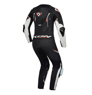 Ixon Vortex 3 Leather Suit - Black/White