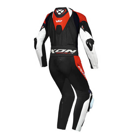 Ixon Vortex 3 Leather Suit - Black/White/Red