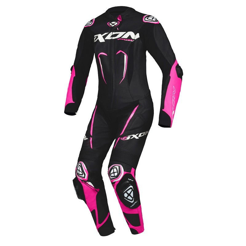 Ixon Vortex 3 Ladies 1pc Suit - Black / Pink / White