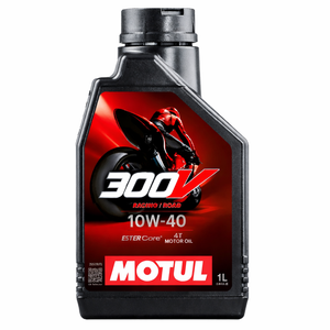 Motul 10W40 300V Road Racing Full Synthetic Oil - 1 Litre