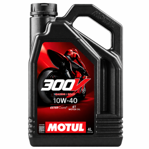 Motul 10W40 300V Road Racing Full Synthetic Oil - 4 Litre