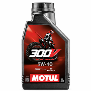 Motul 5W40 300V Off-Road Racing Full Synthetic Oil - 1 Litre