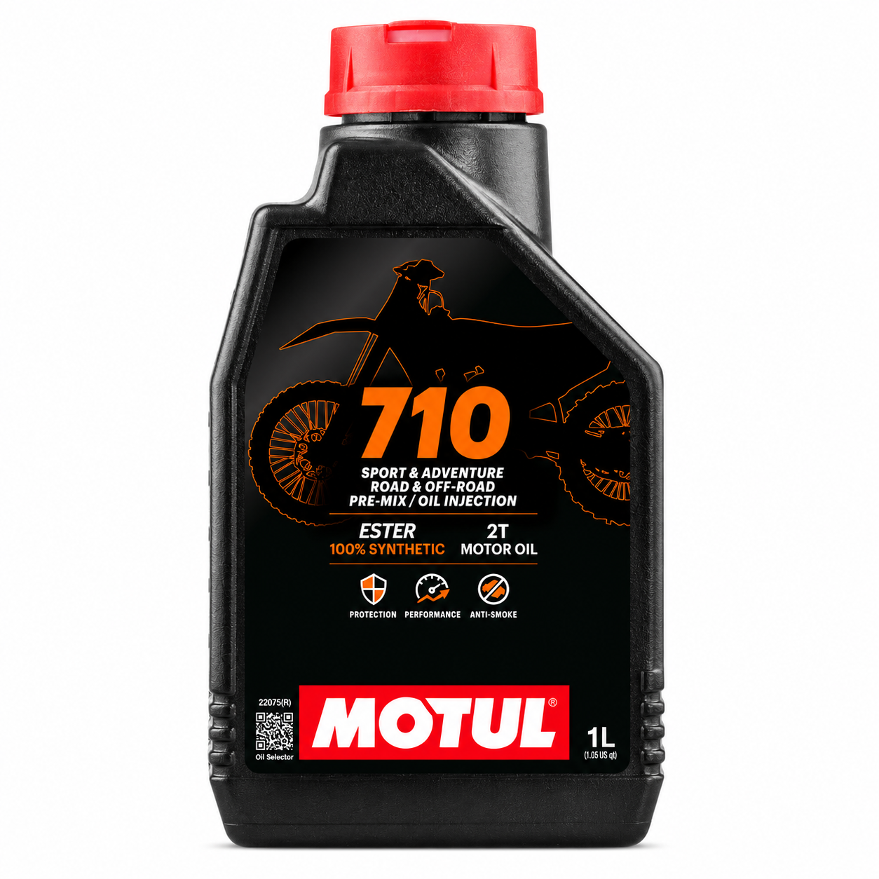 Motul 710 2T Oil - Full Synthetic - 1 Litre