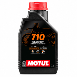 Motul 710 2T Oil - Full Synthetic - 1 Litre
