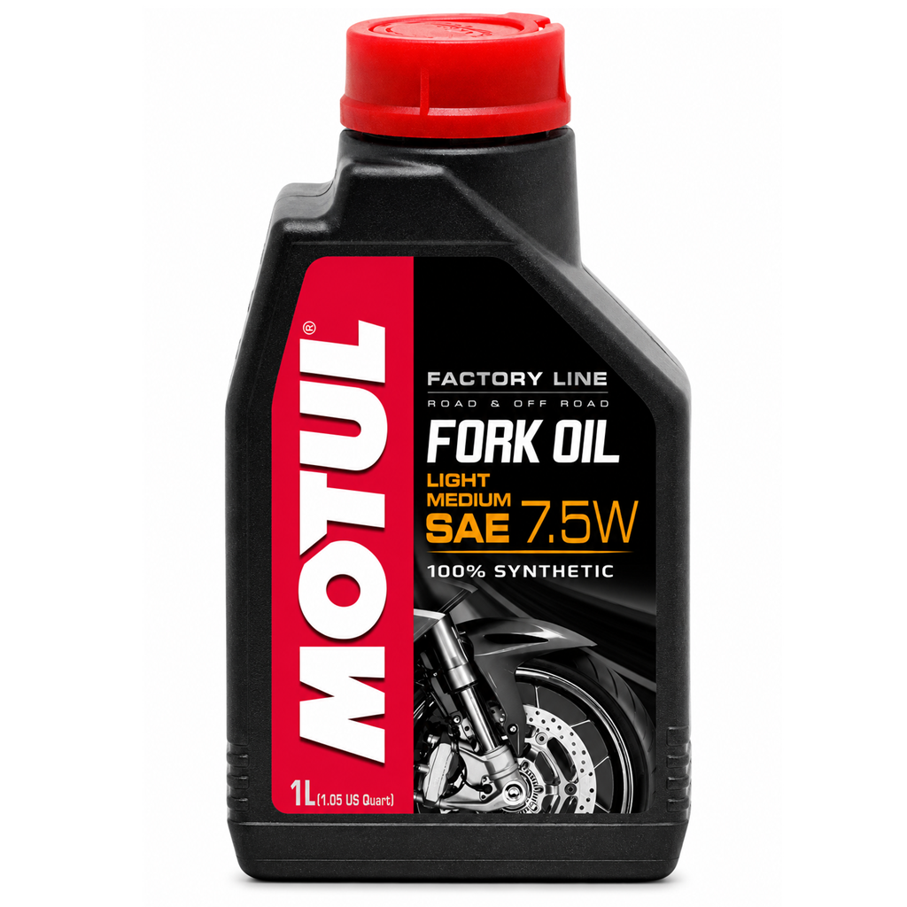 Motul 7.5W Fork Oil Factory Line Full Synthetic - 1 Litre