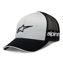 Load image into Gallery viewer, Alpinestars Back Straight Hat Silver/Black - One Size