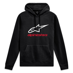 Alpinestars Mens Always 2.0 Hoodie - Black White Red