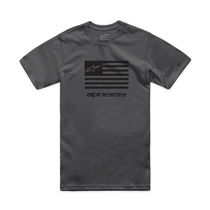 Alpinestars Mens Flag CSF Tee - Charcoal Black