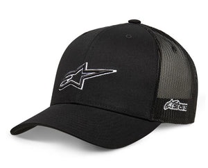 Alpinestars Ageless Outline Trucker Snapback Hat - Black