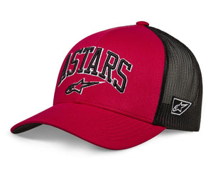 Alpinestars Mens Dunker Trucker Snapback Hat - Red/Black