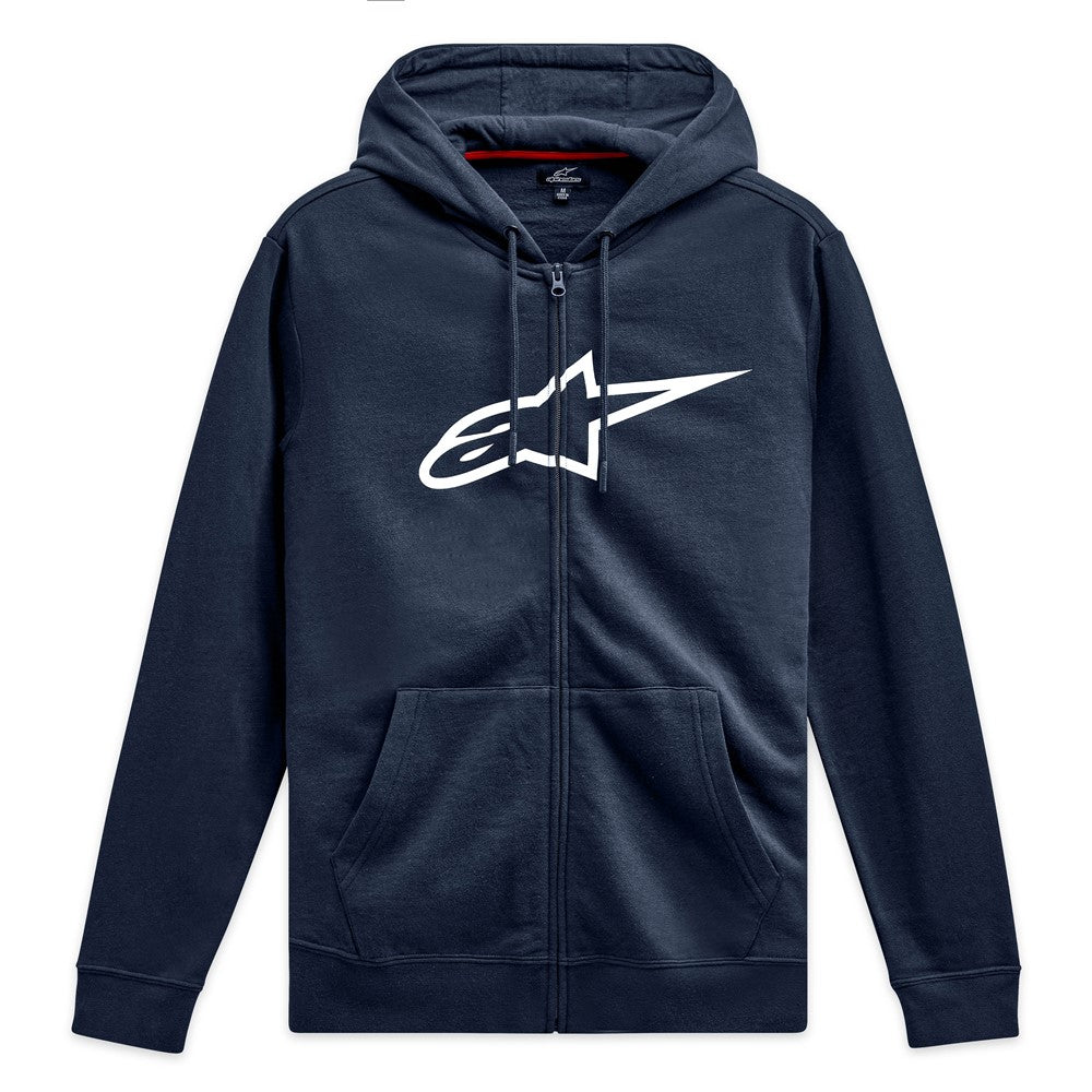 Alpinestars Mens Ageless Zip V3 Hoodie - Navy White