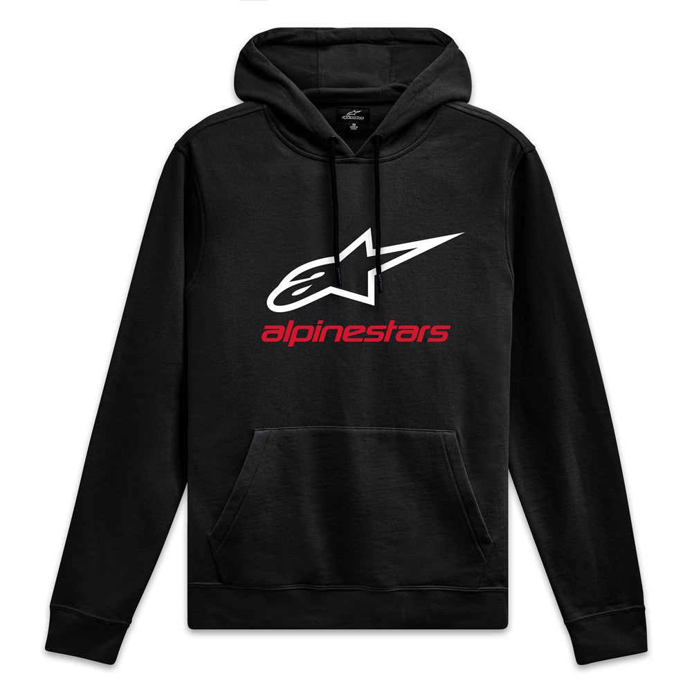 Alpinestars Mens Always V3 Hoodie - Black White Red