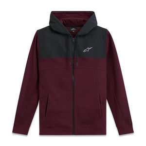 Alpinestars Mens Reckoning Hoodie - Burgundy/Black