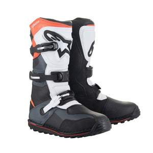 Alpinestars Tech-T Trials Boot - Black / Gray / Red Fluoro