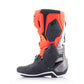 Alpinestars Tech-10 Adult MX Boots - Black / Red Fluoro / Orange Fluoro / White