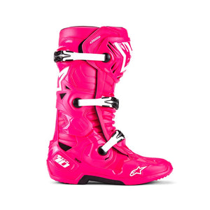 Alpinestars Tech-10 Adult MX Boots - Diva Pink / White