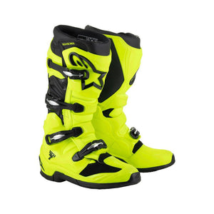 Alpinestars Tech-7 Adult MX Boots - Yellow Fluoro / Black