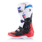 Alpinestars Tech-3 Adult MX Boots - White / Bright Red / Dark Blue