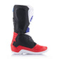 Alpinestars Tech-3 Adult MX Boots - White / Bright Red / Dark Blue