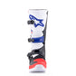 Alpinestars Tech-3 Adult MX Boots - White / Bright Red / Dark Blue