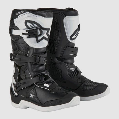 Alpinestars Tech-3S Youth MX Boots - White Black