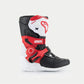 Alpinestars Tech-3S Kids MX Boots - White / Black / Bright Red