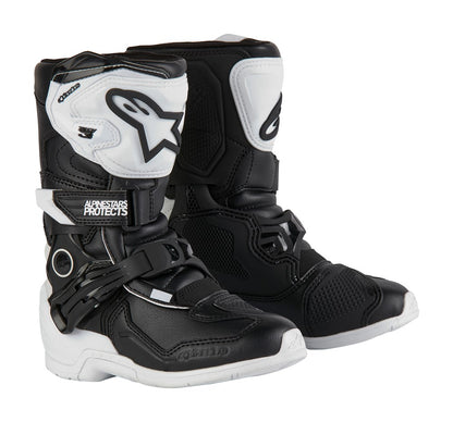 Alpinestars Tech-3S Kids MX Boots - White / Black