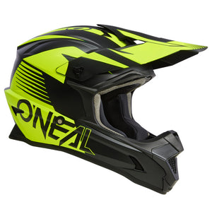 Oneal 1SRS Youth MX Helmet - Stream V.23 Black/Yellow