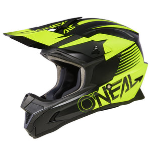 Oneal 1SRS Youth MX Helmet - Stream V.23 Black/Yellow