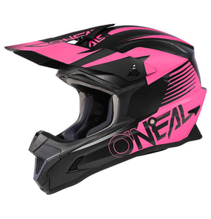 Oneal 1SRS Adult Helmet - Stream V.23 Black/Pink
