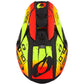 Oneal 5SRS Adult MX Helmet - Scarz Black/Red/Yellow