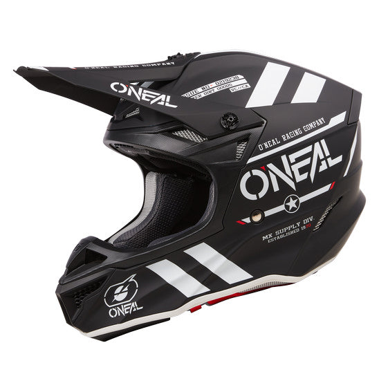 Oneal 5SRS Adult MX Helmet - Warhawk Black