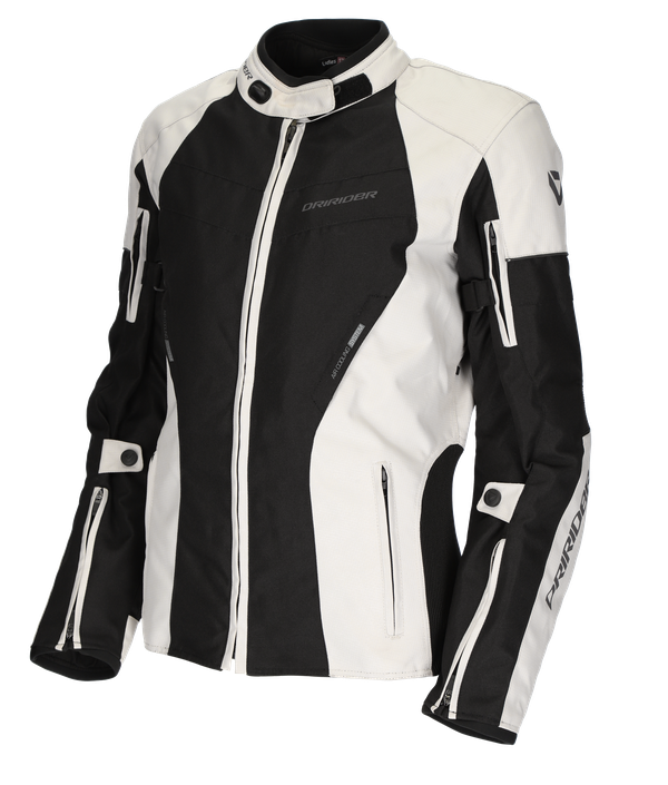 Dririder Vivid 3 Ladies Jacket - Pearl / Black