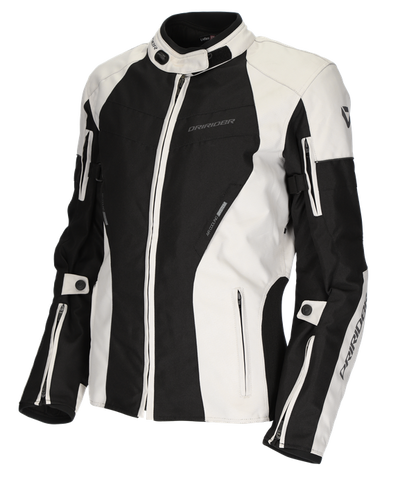 Dririder Vivid 3 Ladies Jacket - Pearl / Black