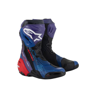 Alpinestars Supertech R Vented Boots - Limited Edition Martinator Blue / Purple / Red / Black