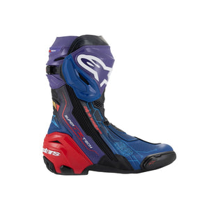 Alpinestars Supertech R Vented Boots - Limited Edition Martinator Blue / Purple / Red / Black