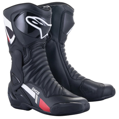 Alpinestars S-MX 6 V2 Boot - Black/White